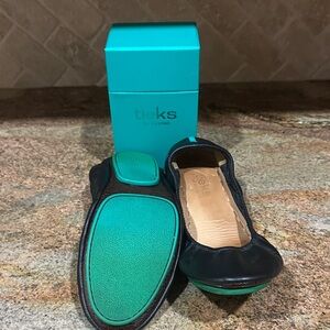 Tieks Black Ballet Flats